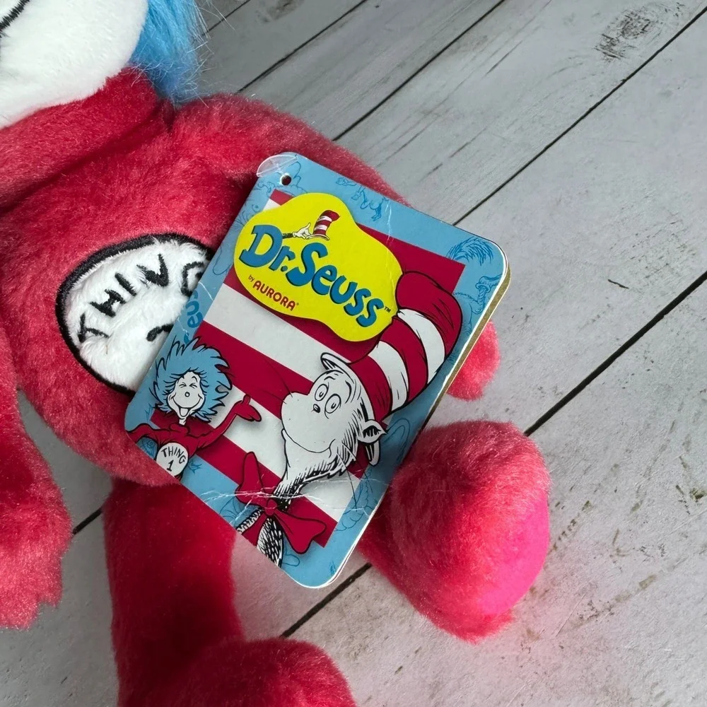 Aurora World Thing 2 Plush Dr‎ Seuss Cat in the Hat 8